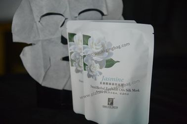 Heat Sealed Aluminum Foil Bags Side Gusset  For Cosmetic Packaging