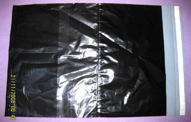 Túi nhựa tự dính màu đen lớn để vận chuyển quần áo