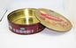 Kim loại Vòng quà tặng / Cookie Tin Can Bao bì Đối với trang trí SGS ROHS