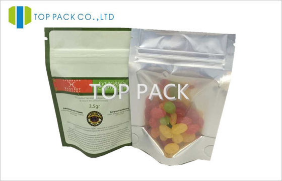 Đứng lên bao bì túi poly cấp thực phẩm, túi nhựa zip nhỏ