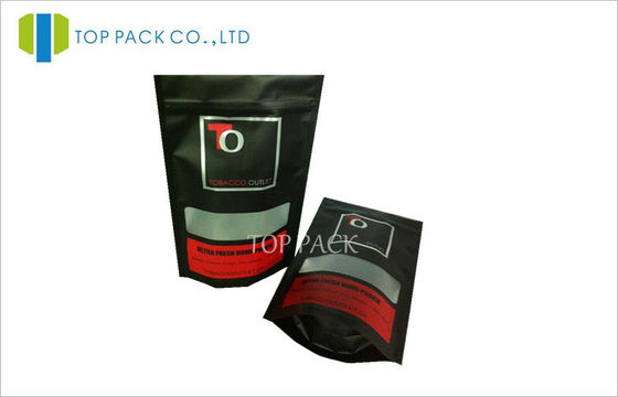 Bạc Logo phẳng dưới đứng lên túi cho bao bì thực phẩm, Matte kết thúc