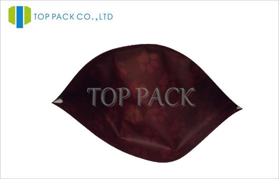 100g thức ăn vật nuôi điều trị in đứng lên túi rõ ràng cửa sổ lá bên trong
