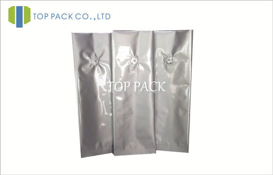 Nhôm lá Side Gusseted túi, hạt giống / gia vị in miếng vải hình tam giác bao bì túi