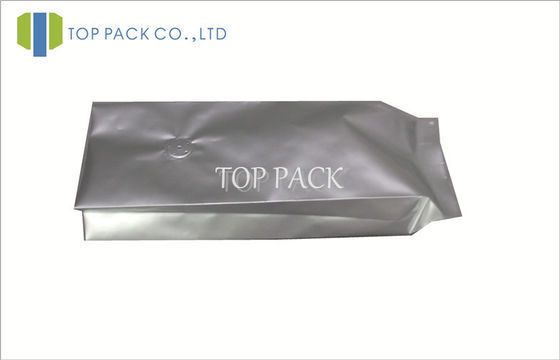 Nhôm lá Side Gusseted túi, hạt giống / gia vị in miếng vải hình tam giác bao bì túi