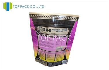 Nhựa đứng lên túi bao bì cho phân bón, PET / PE 2 lớp 2lb 4lb 8lb