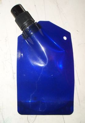 Blue 8 Oz Đứng lên Túi có vòi và nắp, Đồ uống linh hoạt