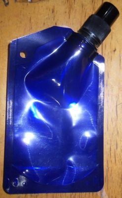 Blue 8 Oz Đứng lên Túi có vòi và nắp, Đồ uống linh hoạt