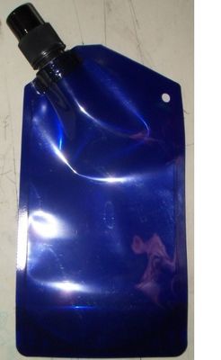 Blue 8 Oz Đứng lên Túi có vòi và nắp, Đồ uống linh hoạt