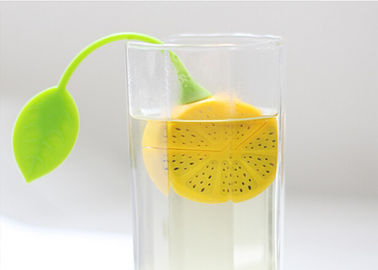Heat Insulation Silicone Kitchen Tools Food Grade Silicone Tea Bag Of Lemon Shaped