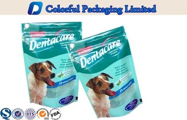 Food Tear Notch Custom Printed Resealable Stand up Pouches with Ziplock