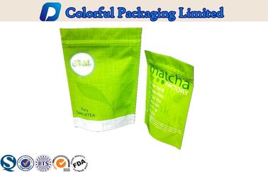 meat frozen / food resealed Plastic Stand up Pouch with tear norch , 250g