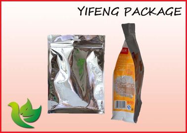 Matt / Glossy Printed PP Laminated Bags Food Garde Doypack Pouch With Zipper
