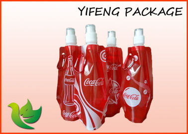Stand Up Aluminum Foil Spout Pouch Matt / Gloss Soft Drink Reclosable Pouch
