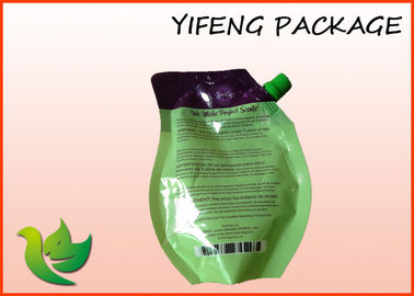 Juice Drink Packaging Spout Pouch PE PA Stand Up Food Pouches With Hang Hole