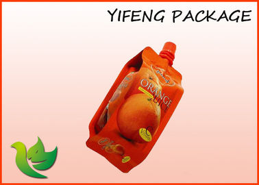Stand up Spout Pouch with side gusset / Gravure Printing Spout Pouch Packaging Bag
