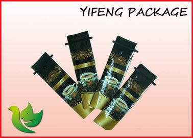 Custom Printing Coffee Packaging Bag With Valve / Side Gusset Coffee Bag