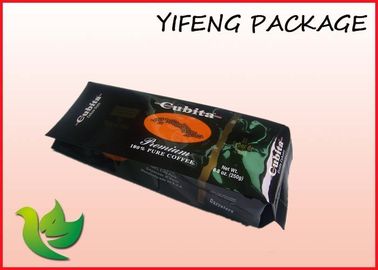 Custom Printing Coffee Packaging Bag With Valve / Side Gusset Coffee Bag