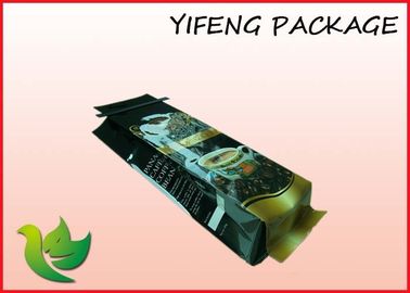 Custom Printing Coffee Packaging Bag With Valve / Side Gusset Coffee Bag