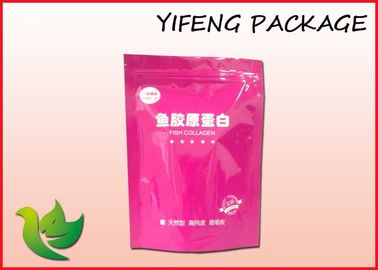 Aluminum Foil Zip Lock Plastic Bags Food Packaging Stand Up Pouches