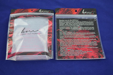 BOPP / PE Stand Up Zipper Pouch Packaging Colored for Cosmetics OEM