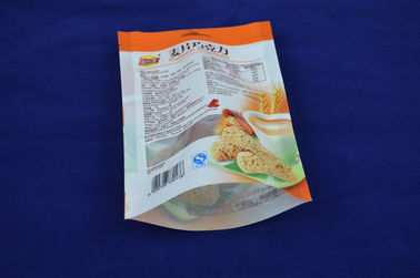 Custom Printing Food Pouch Packaging / Stand Up Ziplock Pouches
