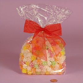 China Manufacturer Clear Flat Polypropylene Bags For Candy
