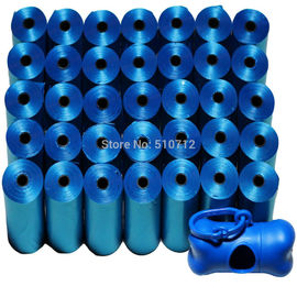Bio-Degradable Food Pouch Packaging Plastic LDPE Grab Bags For Dog Waste Pickup