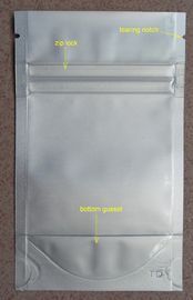 Túi trái cây khô Ziplock đứng lên túi với cửa sổ trong suốt