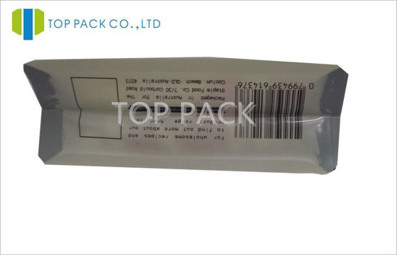 Cấp thực phẩm Chia Seed nhựa đứng lên túi Zipper với đáy phẳng